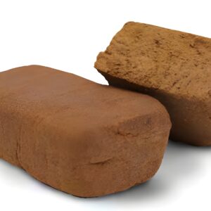 Résine Gorilla avec une texture ferme et une couleur brune foncée.