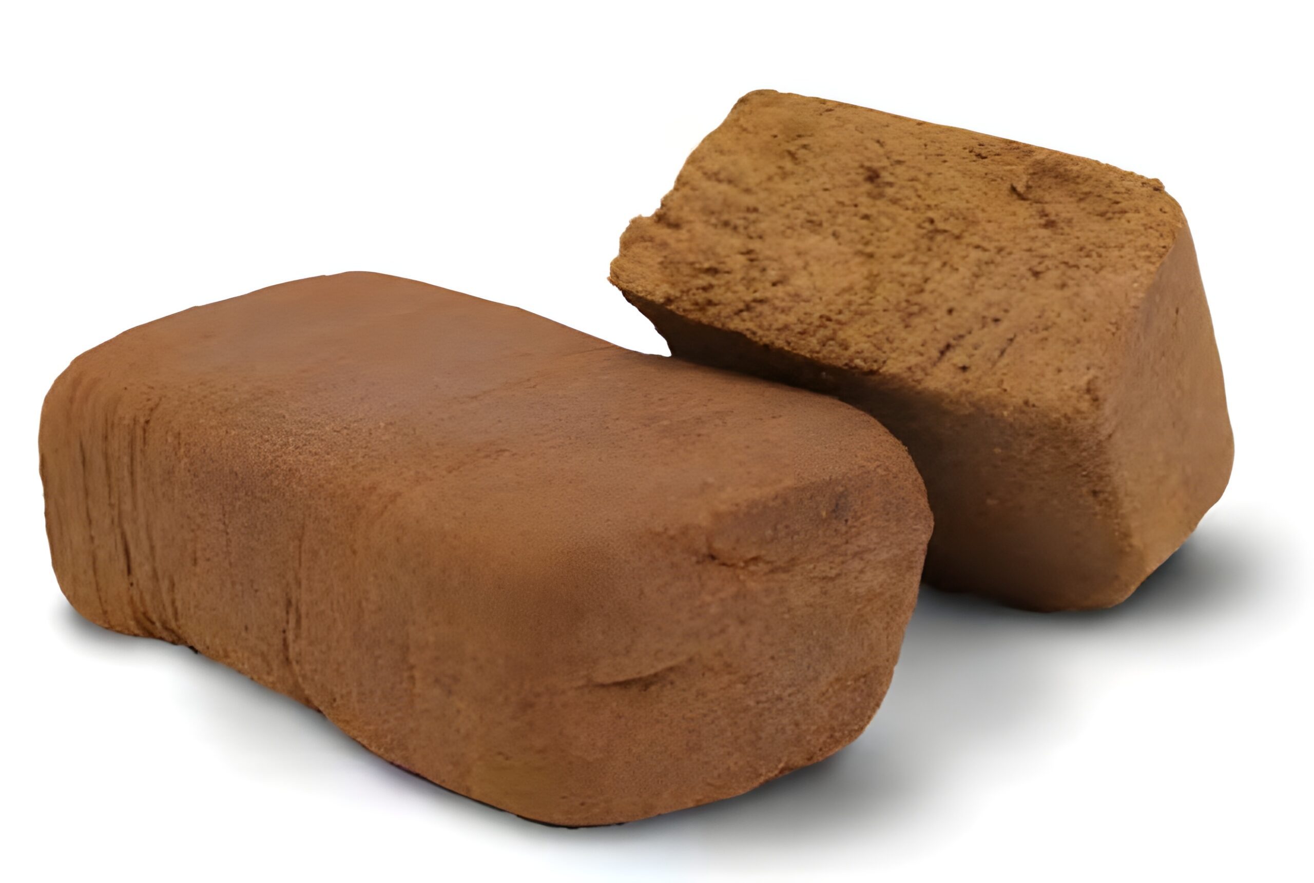 Résine Gorilla avec une texture ferme et une couleur brune foncée.